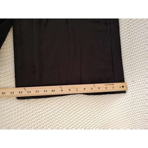 NOFLIK Black 100% Cotton Wide Leg Pants Smocked Waist Coastal Relaxed S NWT - Picture 9 of 15